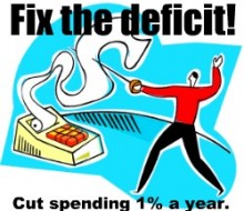 Fix the Deficit: Cut Spending 1% a Year
